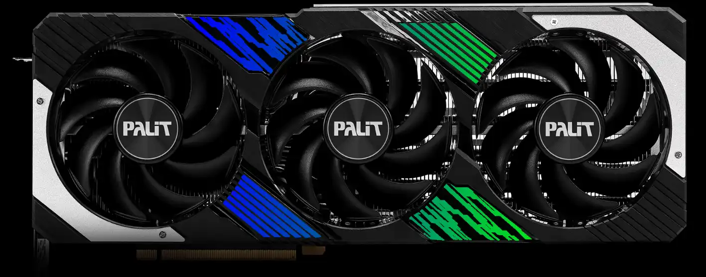 Palit NED47TSH19T2-1043A (GeForce RTX 4070 Ti SUPER GamingPro OC 16GB)_ARGB ライティング3