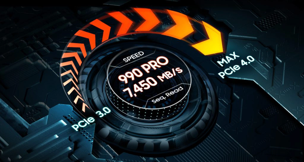 Samsung 990 PRO MZ-V9P2T0B-IT (M.2 2280 2TB)_大幅なスピードアップ
