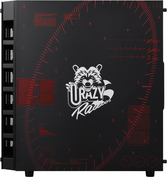 GALLERIA Crazy Raccoon COLLABORATION MODEL｜ドスパラ公式通販サイト
