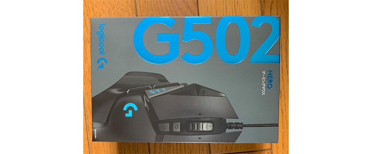 最新のゲーミングマウス『G502 HERO Gaming Mouse G502RGBhr』のスペック・使いやすさ