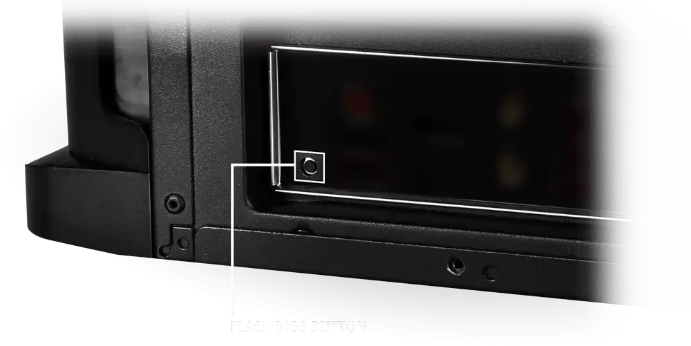 EASY BIOS RECOVERY WITH FLASH BIOS BUTTON