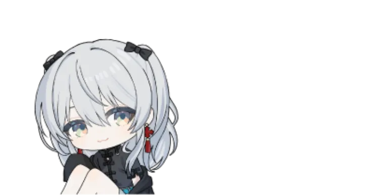 お花に囲まれてるとろろちゃん