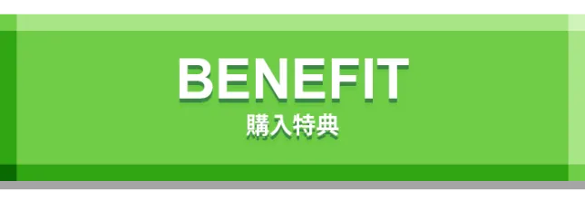 BENEFIT 購入特典
