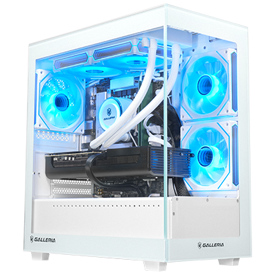 白いGALLERIAゲーミングデスクトップPC