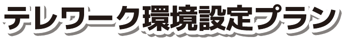 テレワーク環境設定プラン