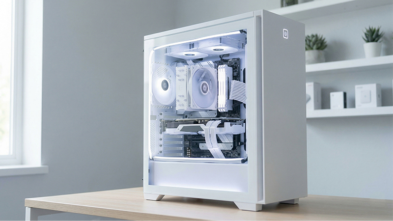 白いPCケースの選び方完全ガイド