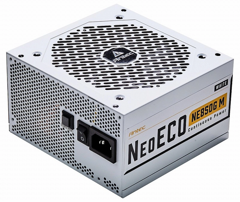 Antec NE850G M White (850W)_奥行140mmのコンパクト設計を採用