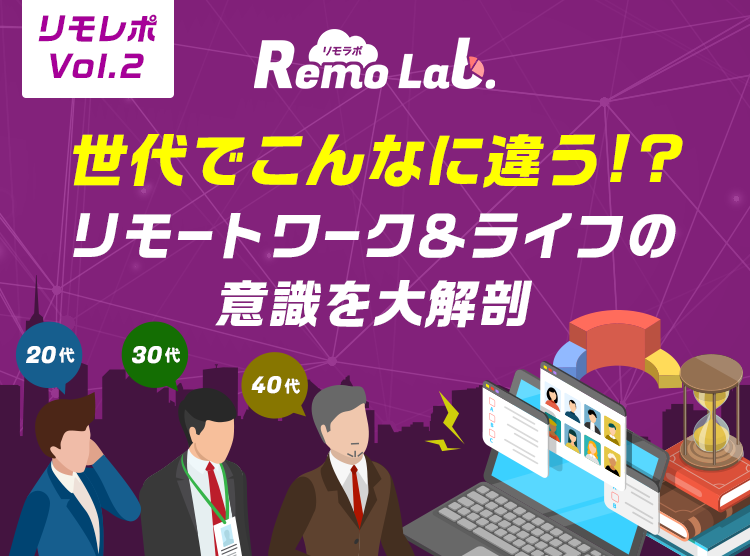 Remo Lab.リモラボ これからのリモートワーク＆ライフに関する意識調査