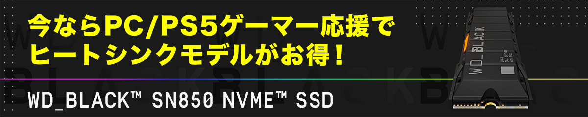 今ならPC/PS5ゲーマー応援でヒートシンクモデルがお得！