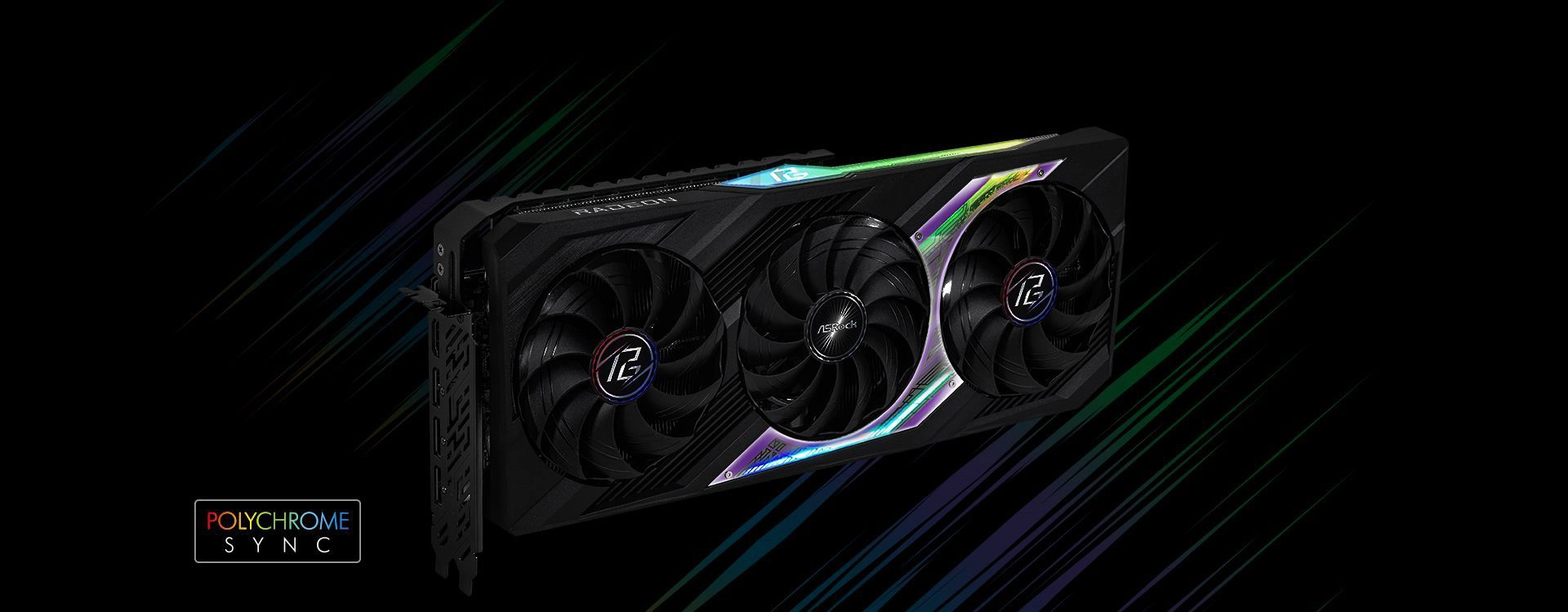 ASRock Radeon RX 7700 XT Phantom Gaming 12GB OC (RX7700XT PG 12GO)_ポリクロームSYNC