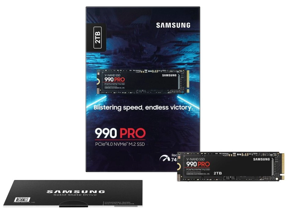 Samsung 990 PRO MZ-V9P2T0B-IT (M.2 2280 2TB)_Gen4 SSDの高みへ