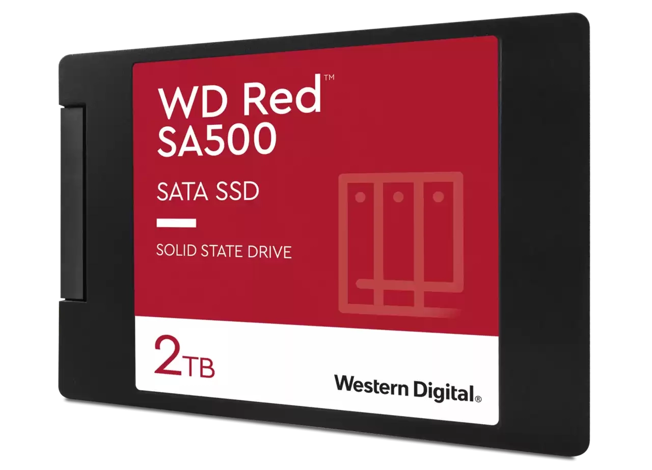 Western Digital WD Red SA500 WDS200T2R0A (2TB)_RedのパワーをSSDに投入