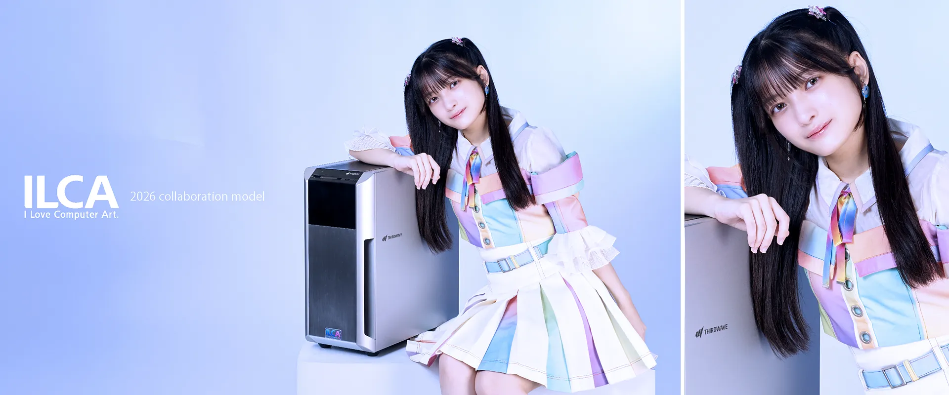 THIRDWAVE x ILCA コラボレーションモデル 3DCGパソコン