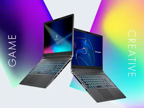 パフォーマンスと持ち運びのバランスがとれた、ノートPCもご用意