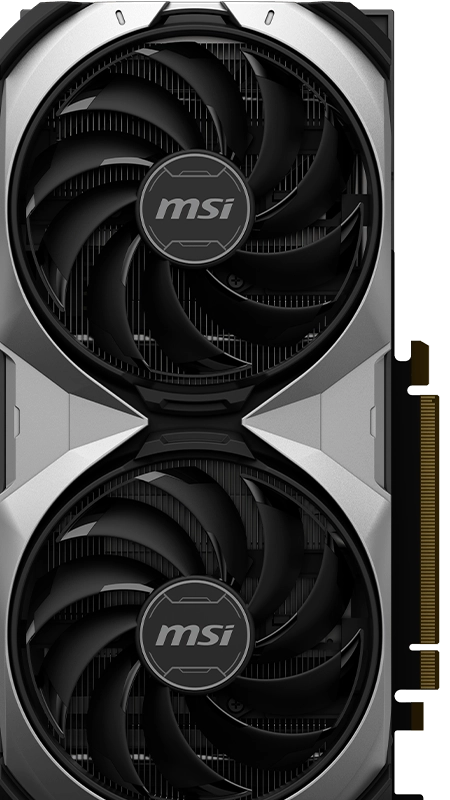 MSI GeForce RTX 4070 VENTUS 2X E 12G OC (GeForce RTX 4070 12GB)_TAKE THE ESSENTIALS