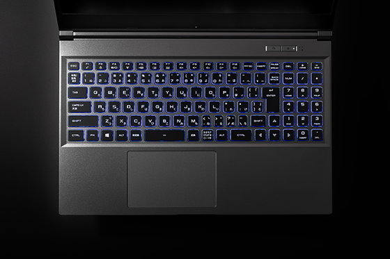 バックライト搭載キーボード