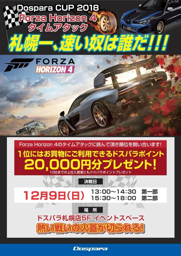 「Forza Horizon4」タイムアタックイベント