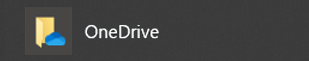 スタートメニュー →　OneDrive　をクリックします。
