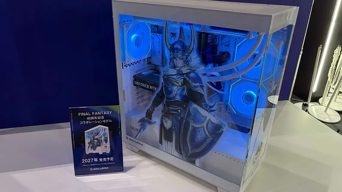 GALLERIAブースに展示された最新モデル・コラボPC(4)