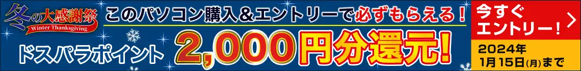 冬の大感謝祭2000