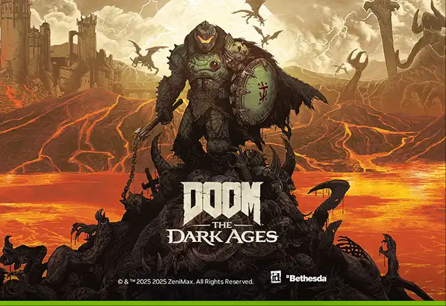 『DOOM: The Dark Ages』GeForce RTX 50 シリーズ バンドル キャンペーン