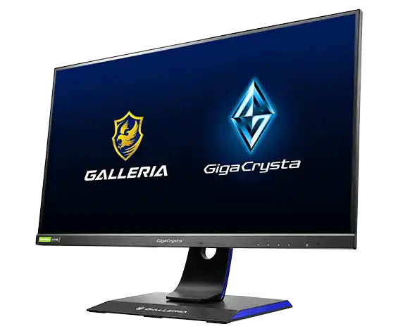 GALLERIA × GigaCrystaコラボ液晶