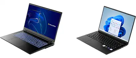 ノートパソコン（ノートPC）おすすめ・性能比較・用途から選ぶ｜パソコン通販のドスパラ【公式】