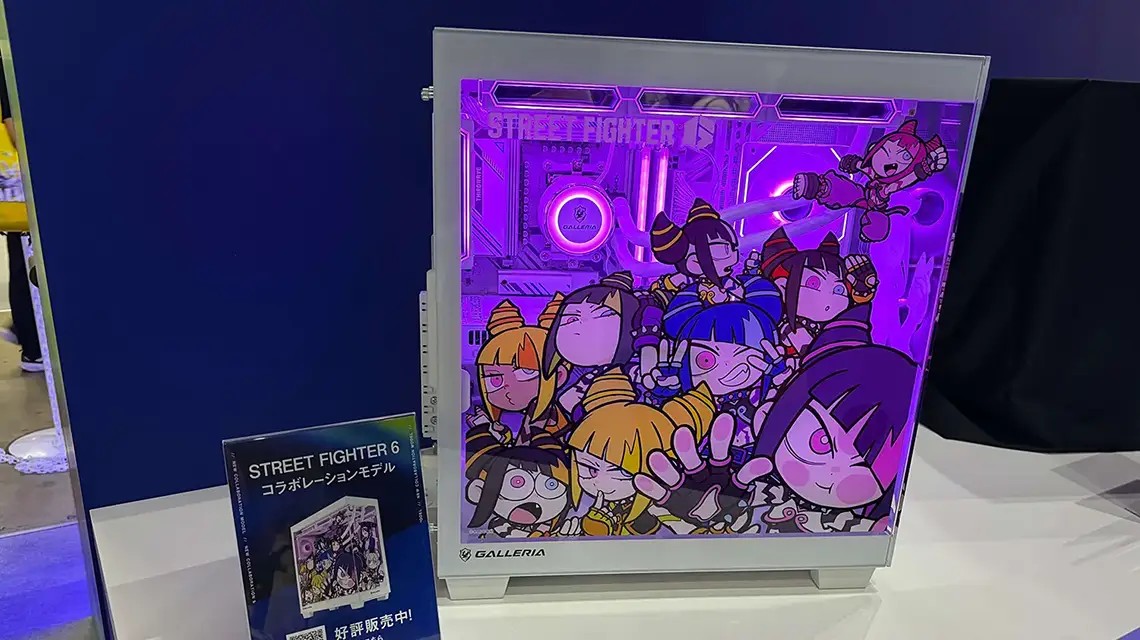 GALLERIAブースに展示された最新モデル・コラボPC(3)
