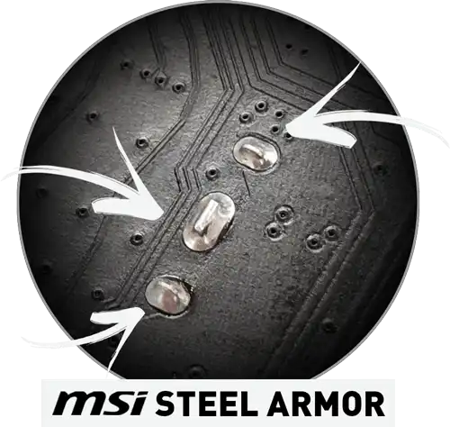 msi STEEL ARMOR