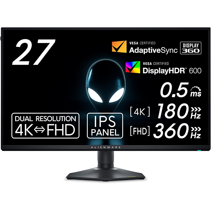 Dell AW2725QF-Aの製品画像