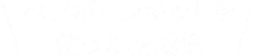 ベアボーンキットを使った構成例