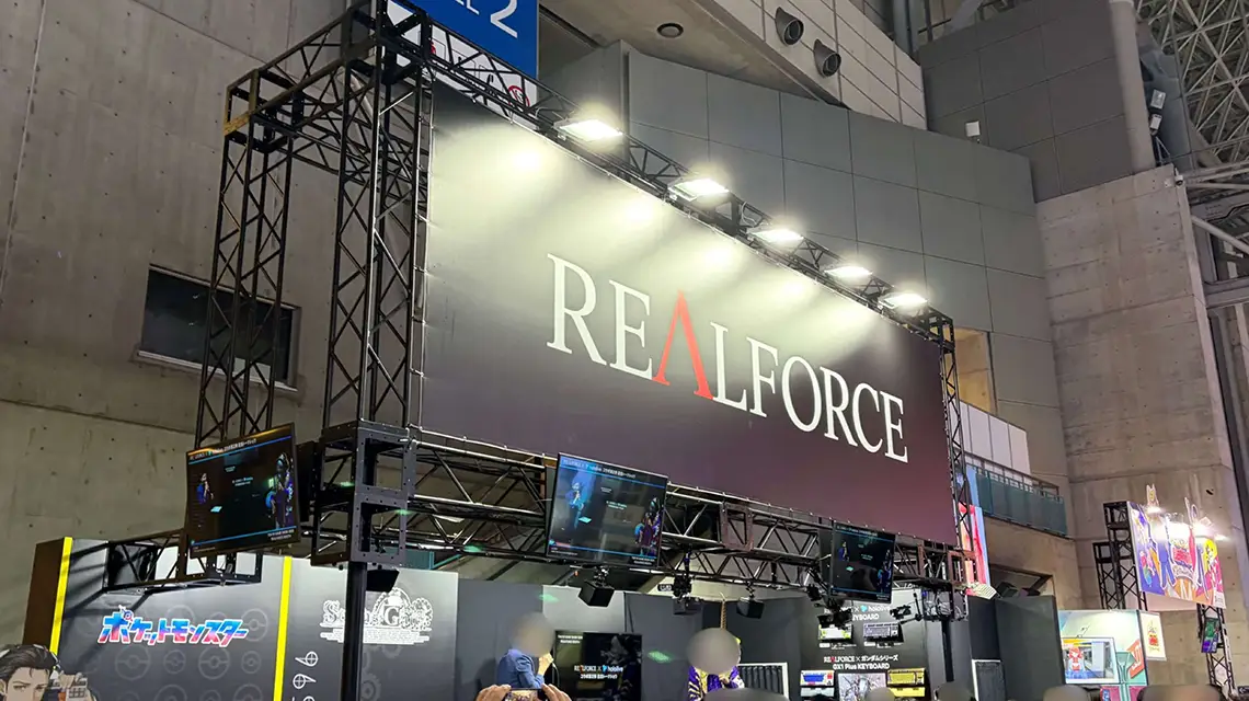 TGS2026 REALFORCEブースの展示(1)