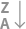 Z→A