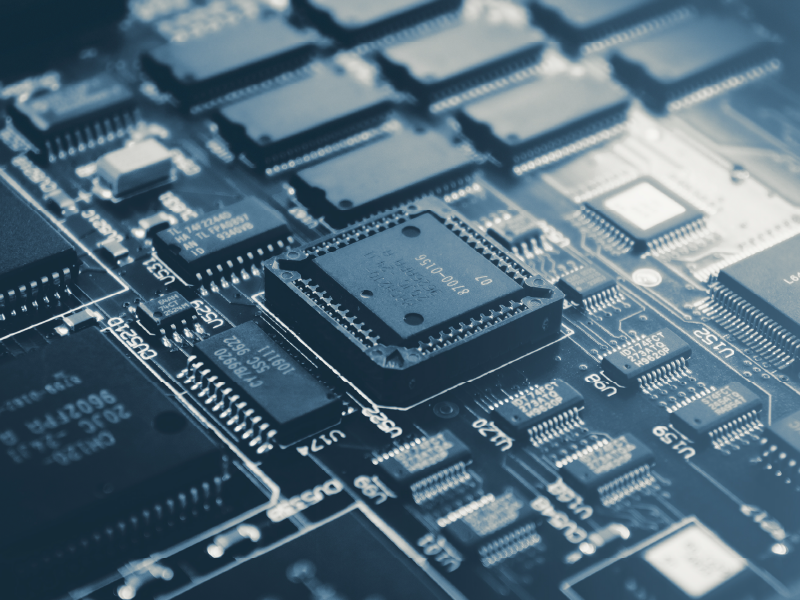 ノートパソコンの内部パーツ