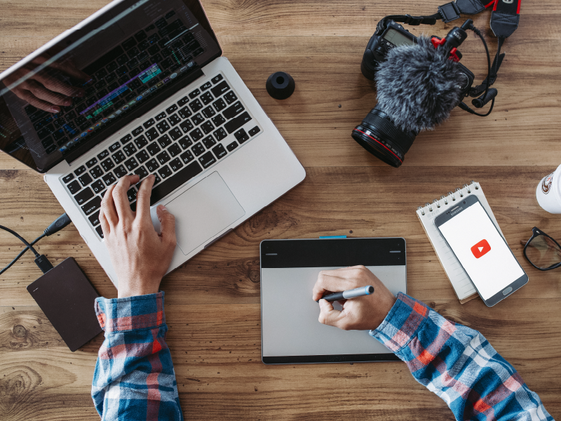 ノートパソコンでの快適な作業