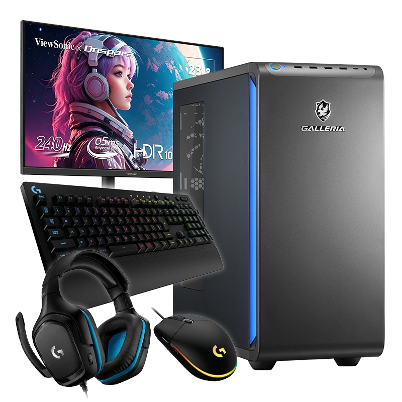 GALLERIA XPC7A-R57-GD ゲーミングスターターセット 『Minecraft: Java ＆ Bedrock Edition for PC、PC Game Pass同梱版』