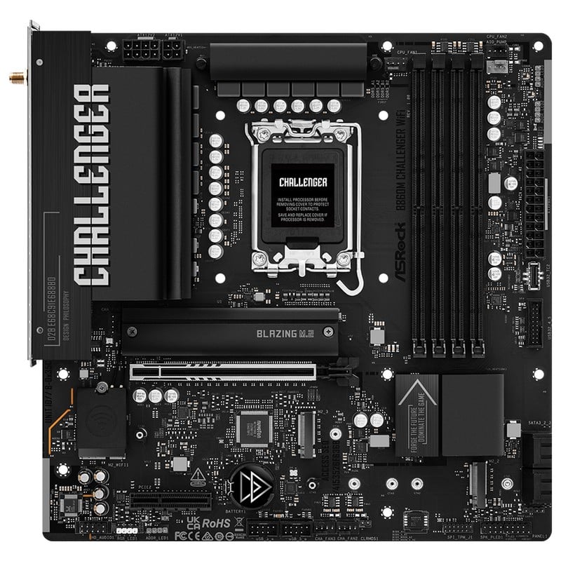 B860M Challenger WiFi (B860 1851 MicroATX �u���b�N) �h�X�p�����胂�f��