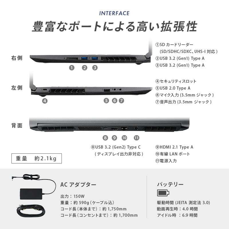 GALLERIA RL5C-R35-5N 『Minecraft: Java ＆ Bedrock Edition for PC、PC Game Pass同梱版』