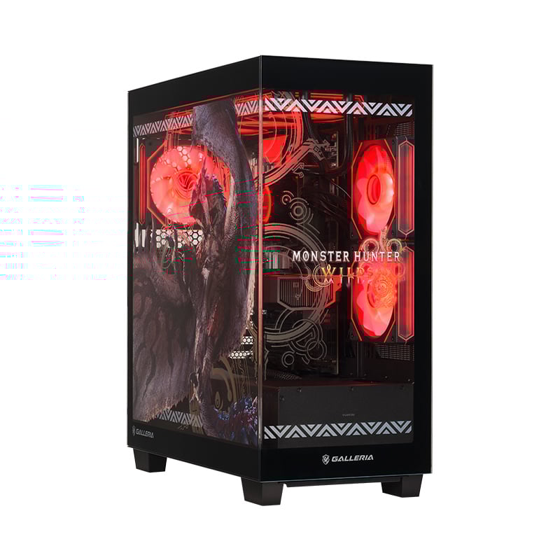 GALLERIA MWDR7A-R57-B Ryzen 7 9800X3D搭載 モンスターハンターワイルズ コラボモデル