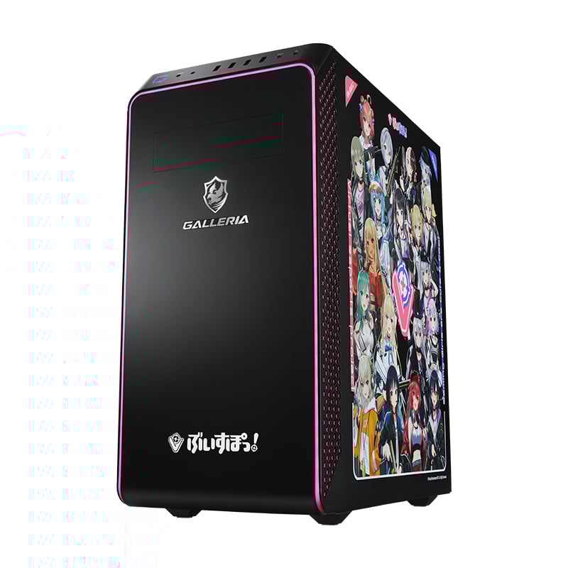 GALLERIA VSA7C-R46T ぶいすぽっ！コラボモデル 橘ひなの サイドパネル付