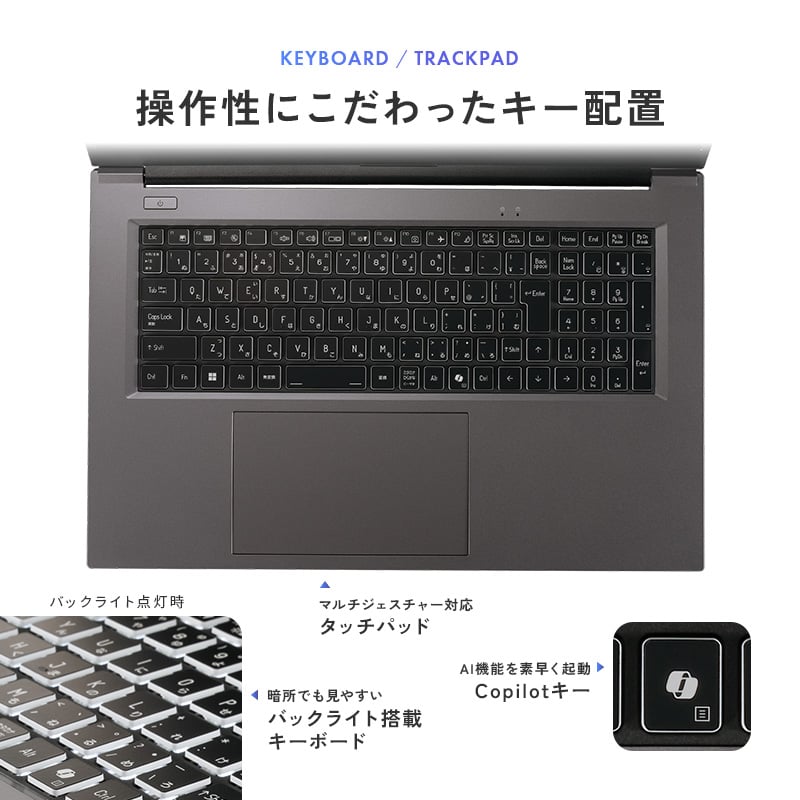 THIRDWAVE DX-17RP5A メモリ8GB搭載