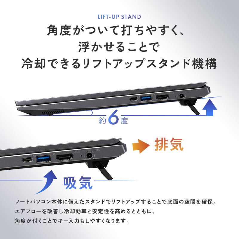 THIRDWAVE DX-15RP5A メモリ8GB搭載