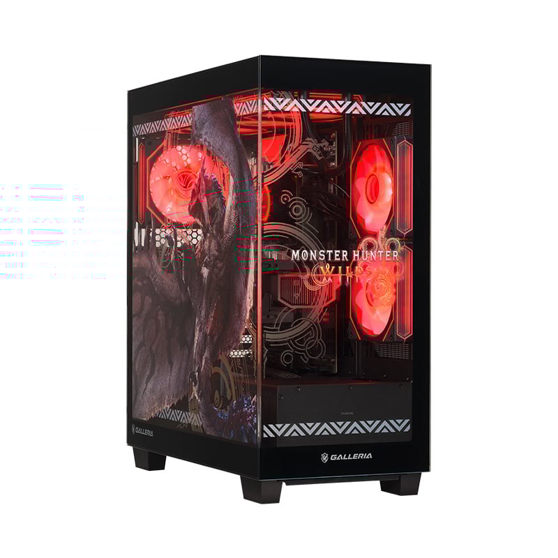 GALLERIA MWDR7A-R58-B Ryzen 7 9800X3D搭載 モンスターハンターワイルズ コラボモデル
