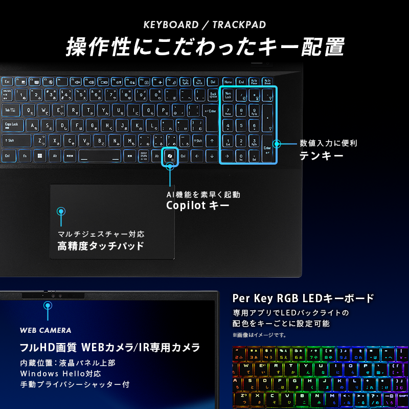 GALLERIA UL9C-R59-8A for Creator 動画編集向けモデル