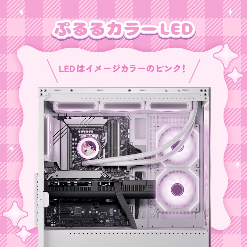 GALLERIA APGC5A-96XT16G-W 天鬼ぷるる コラボモデル