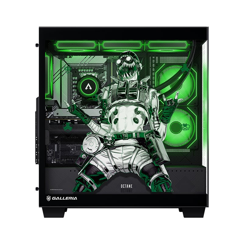 GALLERIA OCDC7A-R58-B Intel Core Ultra 7 270K Plus搭載 Apex Legends コラボ Octane モデル