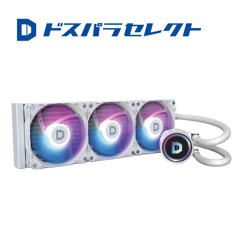 ドスパラセレクト L360M-RGB-BK (ブラック)を使用した、ドスパラ