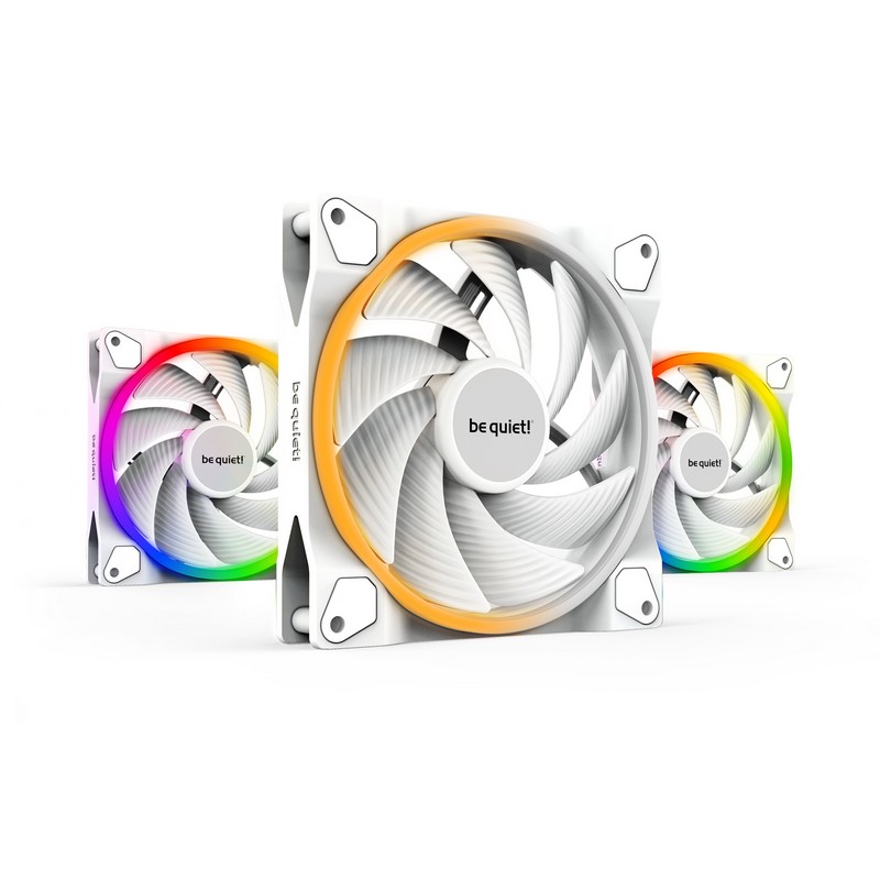 LIGHT WINGS 140mm PWM High-Speed 3-Pack BL103 [White]