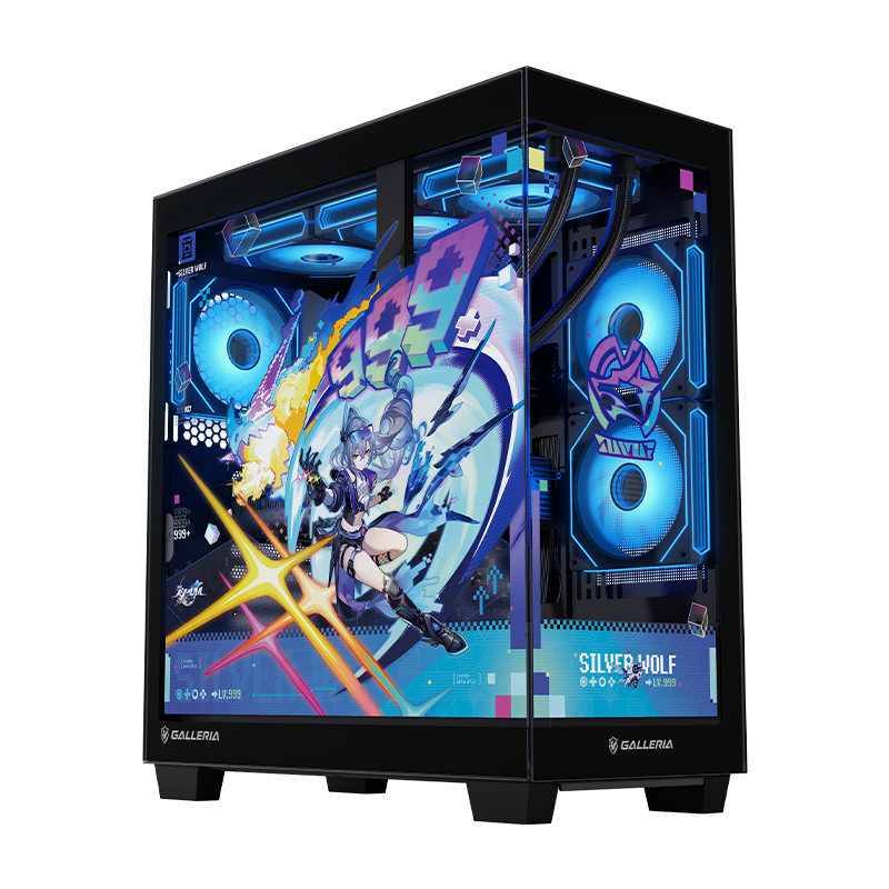 GALLERIA HSDR7A-R58-B Ryzen 7 9800X3D搭載 銀狼LV.999 コラボモデル
